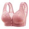 Sexy Frontöffnung Unterwäsche für Mütter mittleren Alters und ältere Frauen ohne Bügel, Große Größe Push-up Anti-Hänge BH, BH im Weste-Stil