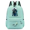 Fashion Demon Slayer Backpack Student School Waterproof Small Bag