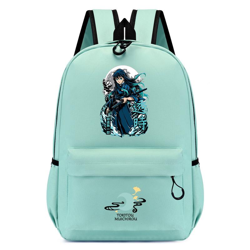 Fashion Demon Slayer Backpack Student School Waterproof Small Bag
