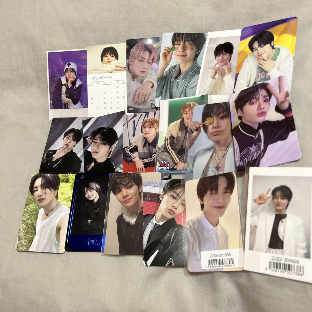 

[USED] straykids I.N Aien trading card sticker bonus
