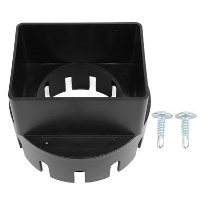 Rain Gutter Downspout Adapter 3x4 Inch PVC Square Rain Gutter To Drain Pipe Adapter for Outdoor