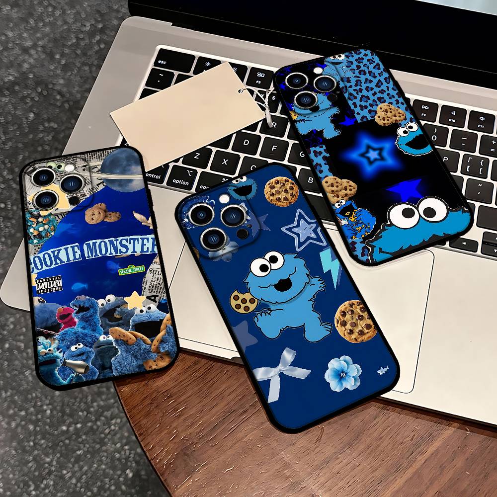 Cookies Monster Phone Case For IPhone 17/16/15/13/14 Pro Max/ 11Plus/X/Xr/Xs Max/12mini