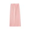 Slim-Fit Straight Women's Sweet Knitted Midi Skirt Autumn Winter Fleece-Lined Thickened Niche High Waist Split Skirt