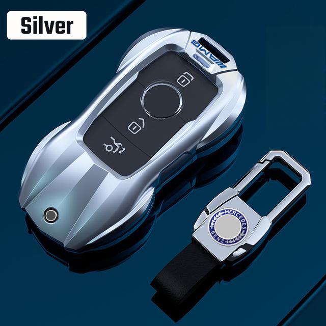 Zinc Alloy Car Key Case Cover Shell for Mercedes Benz A B C E R G S Class E200 E400 E63 W213 S550 S560 C260 A200 W206 W223