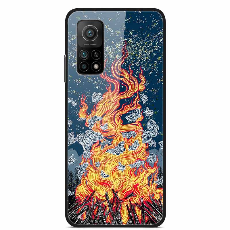 

For Xiaomi Redmi Note 11 Case 11Pro 5G Tempered Glass Luxury Hard Back Cover For Xiaomi Redmi Note 11s Case Note11 Pro 5G Coque Redmi Note 11 Pro