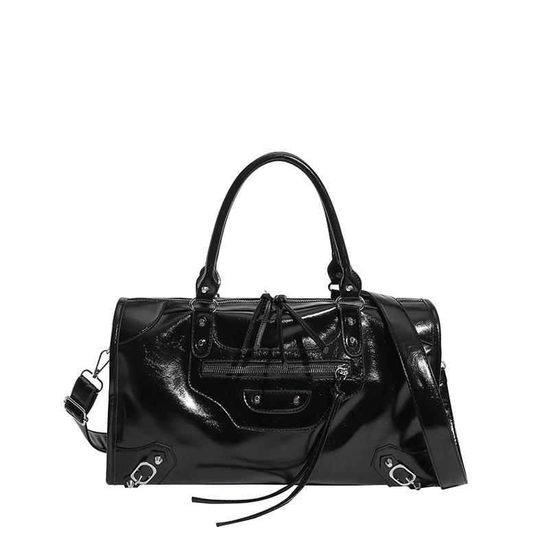 Hochwertige Handgepäck-Reisetasche mit großem Fassungsvermögen, Schlicht und elegant, Vielseitige Einzelschultertasche, Große Tasche für Kurztrips