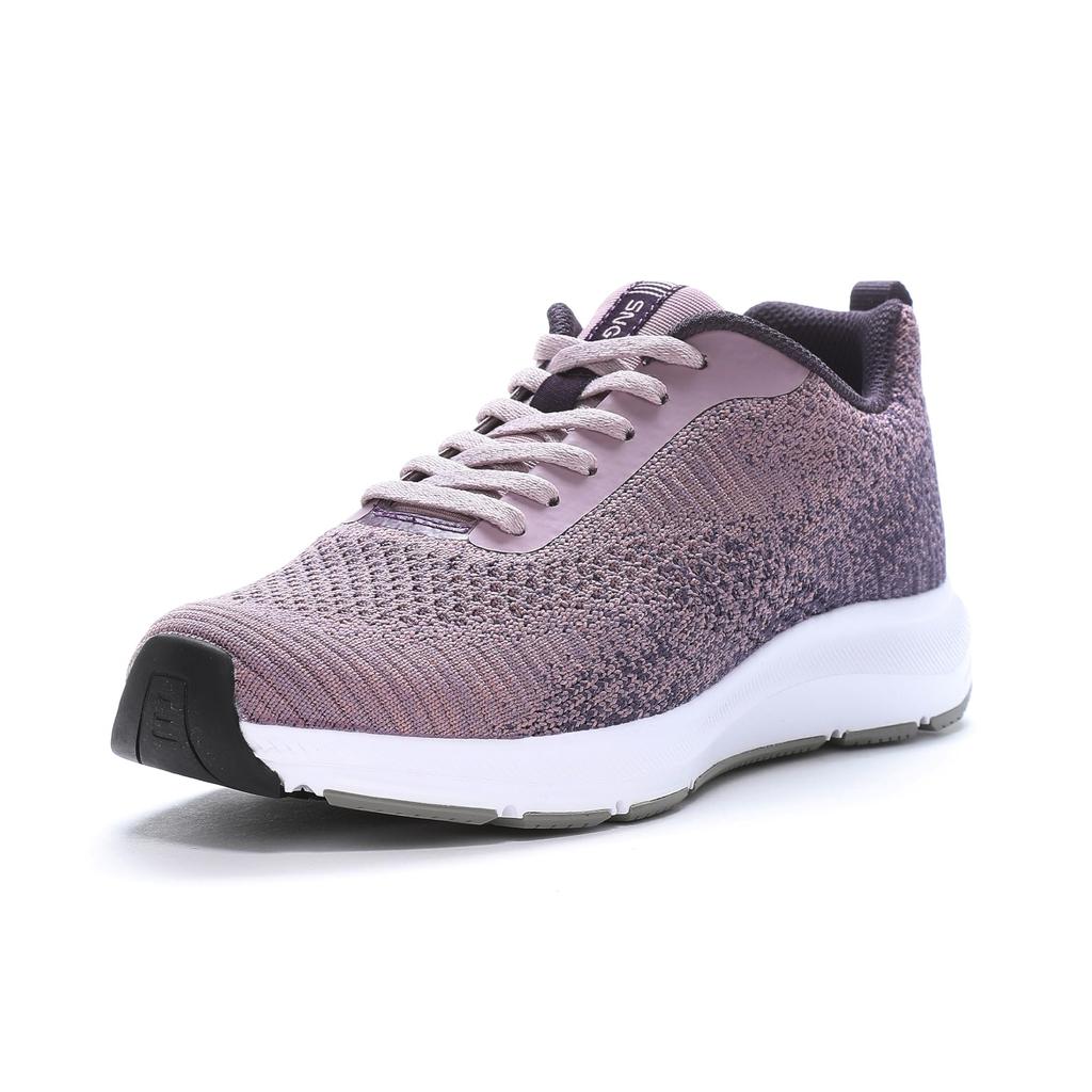 Moonstar Synergy Shock Wide SNGY 3E Cushion, Lightweight, Soft, Cushioning, Absorption, Breathable, Fit, Women's, L21, Lilac, 25.0 Cm,