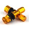 TR43E Aluminum Alloy Tubeless Tire Valve Stems 4PCS Durable Airtight Wheel Air Valves for Cars SUVs and Light Trucks Set Valve Stems 1