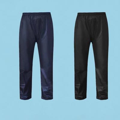 Pantaloni antipioggia da ciclismo in vita elastica Pantaloni da arrampicata da pesca comodi e resistenti per abiti da esterno