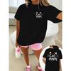 Women's Plus Size Cat Mom Graphic T-Shirt - Funny "Cat Mom" Text Athletic Top - Soft Breathable Shirt for Gym, Casual Outfits