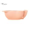 Large Capacity Berry Storage Container Ceramic Washing Bowl, with Drainage Holes, Fruit Cleaning Draining Bowl for Grapes And Tomatoes Swirl Colander