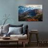 WCIC Art Prints Paintings Mountain And Water Color Sunshine Mountain Tree Scene Art Cloth Home Background Wall Decoration Painting Hanging Painting