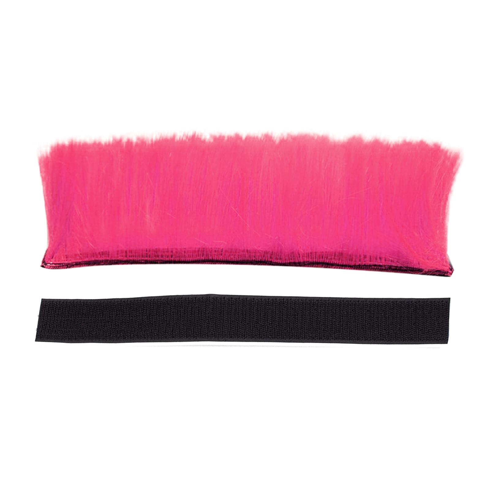 

Мотоциклетные шлемы Mohawk парик волосы Электрический велосипед скутер мотоциклетный шлем аксессуары наклейки косплей укладка парик волосы красный