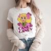 2026 Candy Cartoon Print Streetwear T-shirt Harajuku Clothes Fashion T Shirt Short Sleeve Summer Tee Casual Female O-Neck Top