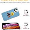 Hippie Moon and Cats Case Compatible with iPhone 13 Pro, Dancing Cats Phone Case for iPhone 13 Pro, Cool TPU Protective Phone Case Cover