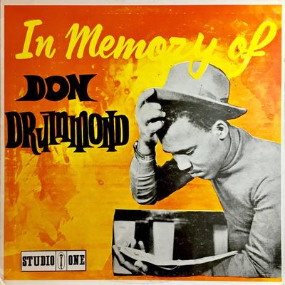 LP Record DON DRUMMOND - In Memory Of Don Drummond CSL8021 Studio One Jamaica Reggae, Ska & Dub Used