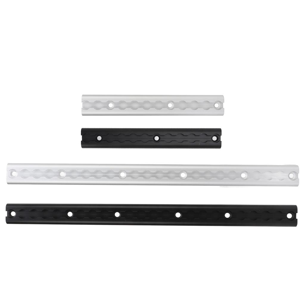 1Pc L Track Rail with Drilled Hole Securing Loads Robust Aluminium Tie Down Airline Rail for Truck Beds Trailers