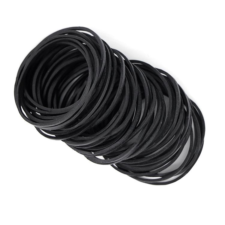 High Elastic Black Rubber Bands - Durable, Fade-Resistant, Vietnamese Cow Rubber Rings