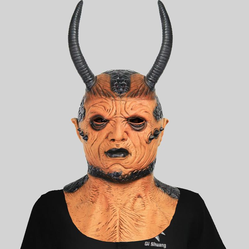 Goblin Spooky Green Mask For Costume Parties Featuring Eerie Design And Diy Features