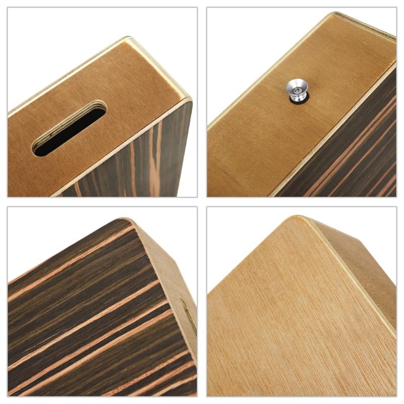 Travel Cajon Box Drum Percussions Instrument Hand Drum Flat Hand Drum Instrument