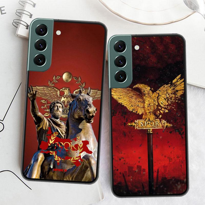 SPQR Roman Imperial Legionv Phone Case Samsung A14 A24 A34 A54 A03S A04S A13 A23 A33 A53 A73 A70 A50S A30 A40 A71 A51 A41 A31 A2