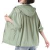 Women's Casual Solid Color Loose Clothing, Fashionable Cardigan Jacket Cardigan Jacket