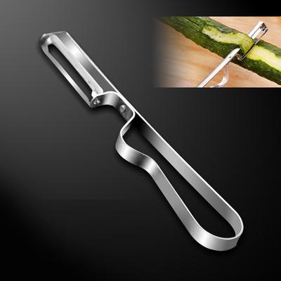 Haushaltsküche Edelstahl Schälmesser Obstschäler Karottenschäler Reibe Hobelmesser Rasiermesser