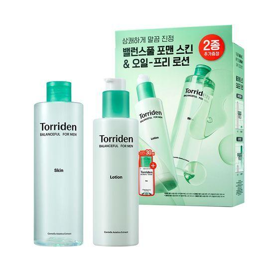 TORRIDEN Balanced For Men Cica Clearing Skin/Lotion 2-pack (+Skin 30ml + Lotion 20ml)