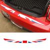 Union Jack Car Rear Bumper Decoration Sticker Trunk Load Edge Protection Decal For Mini Cooper R55 R56 R60 F55 F56 Car-Styling