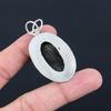 Daughters Day Deal Oval Labradorite Gemstone Sterling Silver Anniversary Pendant