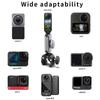 Handlebar Mount For Insta360 Ace Pro X4 Aluminium Mountain Pole Mount Bicycle 360 Degree Rotation Mount For Gopro 12 Accessories