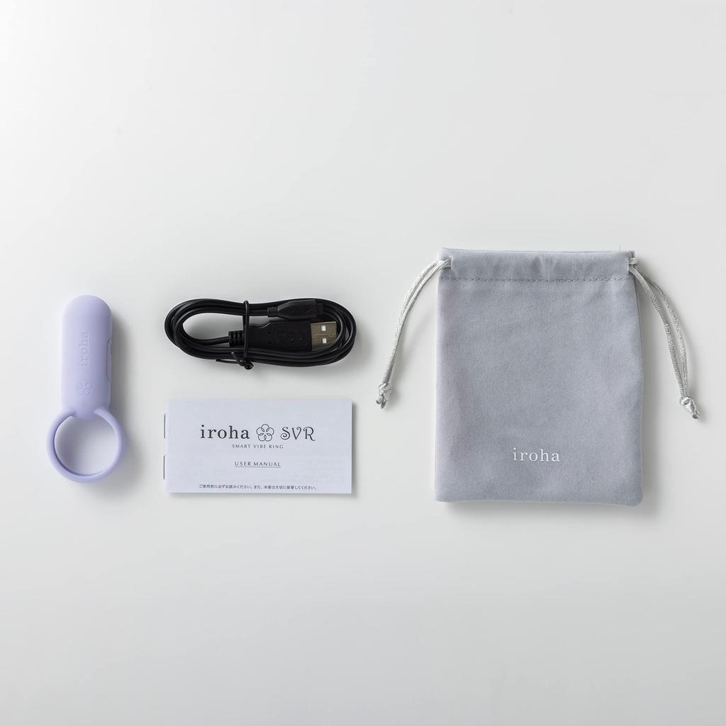 Iroha SVR Very Peri Rechargeable Vibrator for Strong Purple Couples, Vibration,
