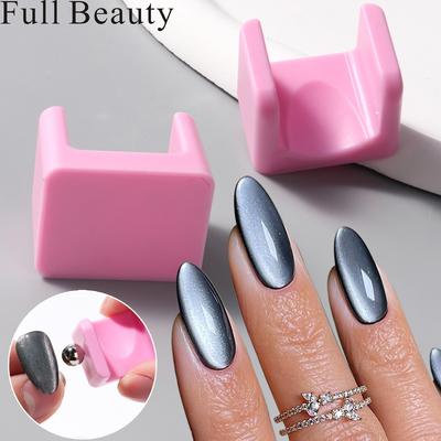 New Nail Art Tool U-shaped 5D Cat Eye Magnet Anti-skid Nail Art Magnet