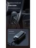 Super Fast Multifunctional Rear Seat Car Charger with PD Multi-Port Cable