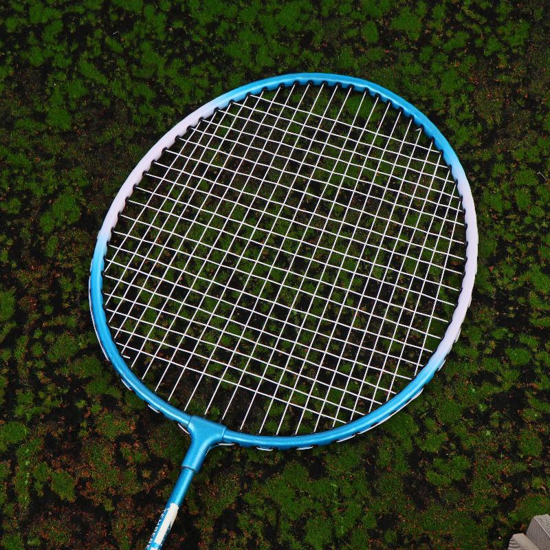 1Set Débutants Badminton Entraînement Professionnel Durable Raquette de Sport de Loisir Durable Ensemble Raquette de Badminton