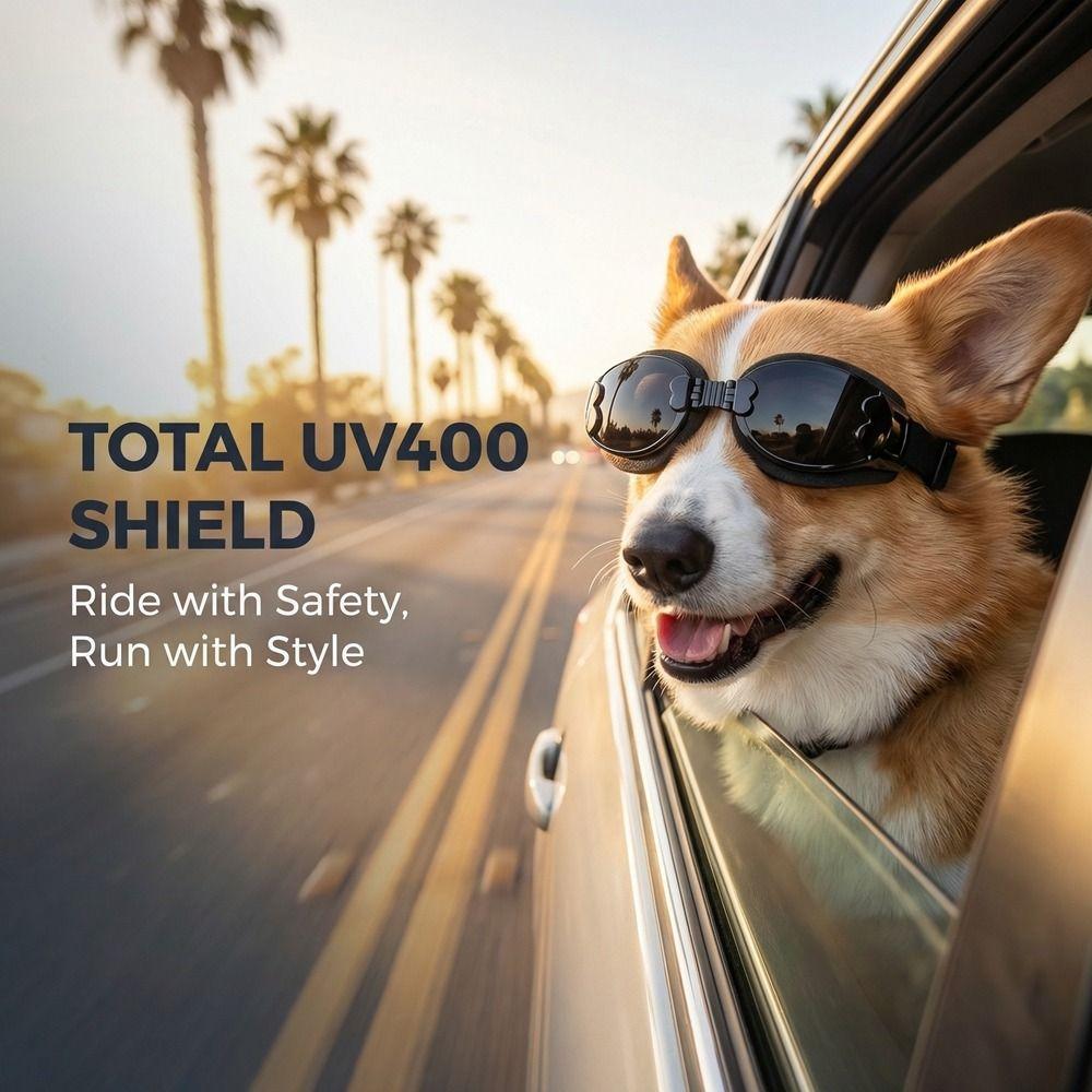 Dustproof Pet Waterproof Glasses Windproof Dog Eye Wear Fashion Anti UV Pet Goggles  Summer Use