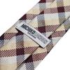 [Michiko London] Italienischer Stoff, Hergestellt in Japan, Stoff in Italien Krawatte, Marke KOSHINO, Karomuster, 100% Seide, Geschenk, Präsent, Herren, Damen,