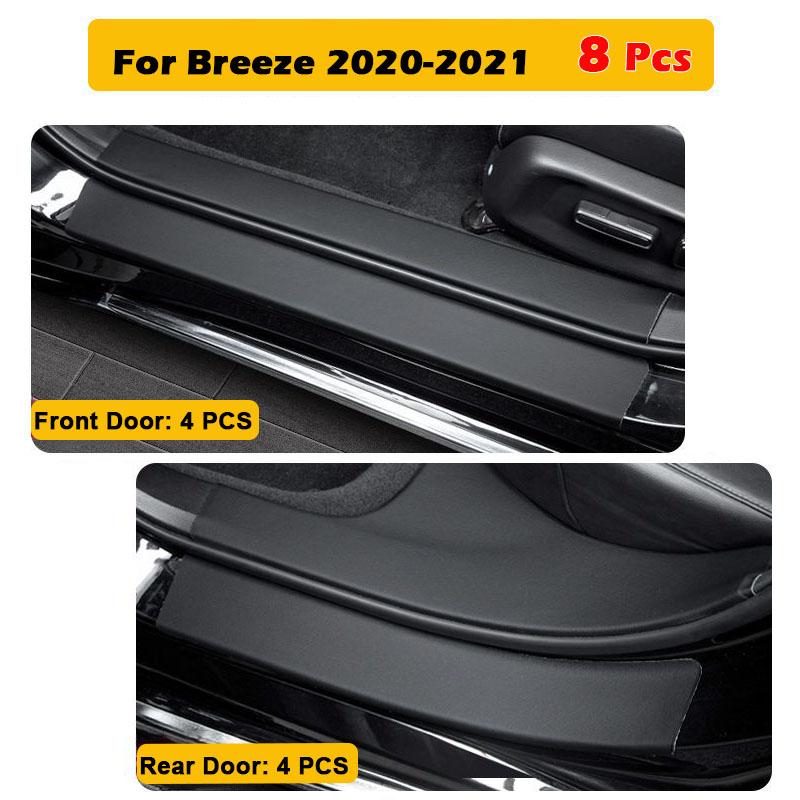For Honda Breeze -2025 Car Threshold Bumper Strip Stickers Trunk Panel Guards Protector Trim Anti-scratch Exterior Parts