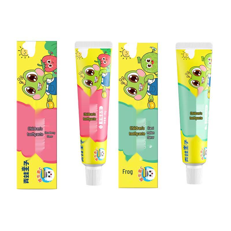 

Frog Prince Kids Toothpaste Twin Pack