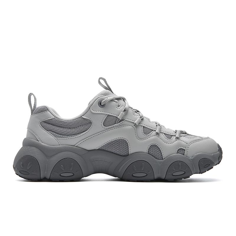 FILA FLUID 7 Cushioning Abrasion Resistant Breathable Coverage Lightweight Low top Chunky Sneakers Men's Gray F12M612125FVA