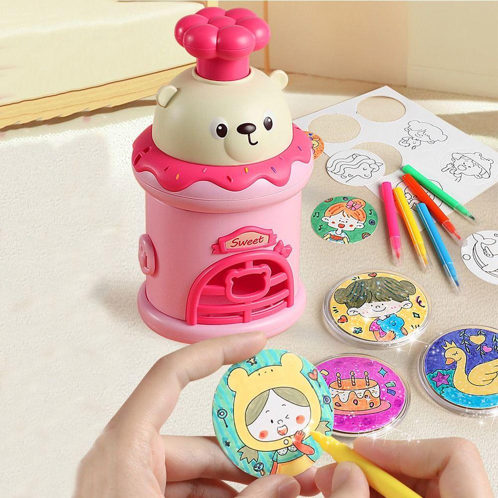Reusable Badge Press Machine Manual Press Badge Press Machine Kit Art Handicraft