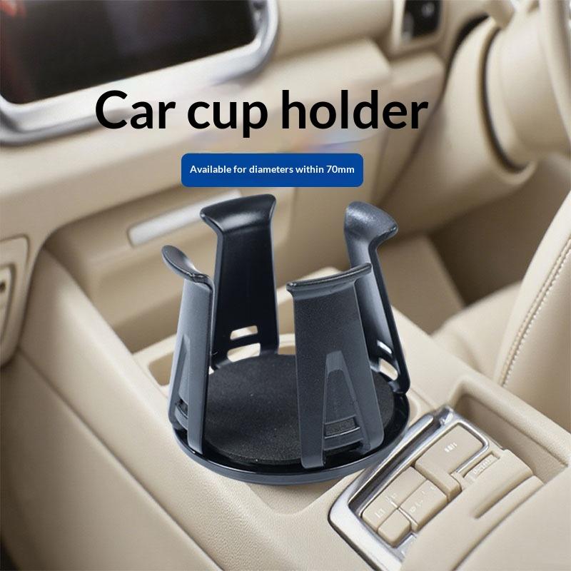 Universal Car Cup Holder 1 2Pcs Adhesive Beverage Rack Multifunctional Storage for Bottle Can in Auto Interior