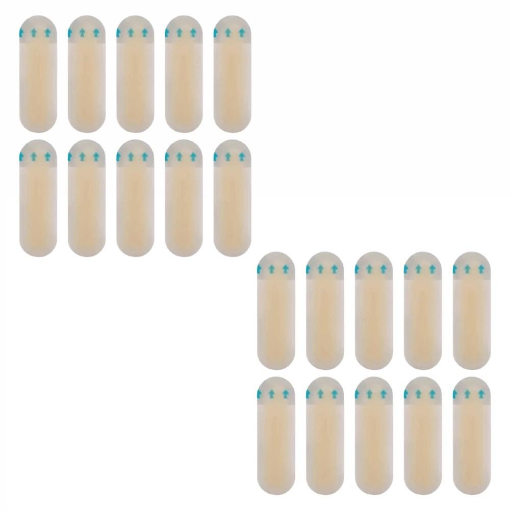 20Pcs Adhesive Tattoo Practice Sticker Eyebrow Line Practice Stickers Makeup Tattoo Training