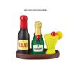 Piano Cat Resin Ornament Blind Box – Trendy Bartender Miniature Decoration & DIY Craft