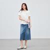 IEF Damen Koreanischer Stil Kurzarm-T-Shirt