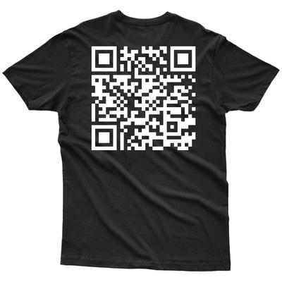 חולצת טי ריקוד טראמפ קוד QR סריקה חולצת טי DJT נשיא דונלד טראמפ חולצת טי
