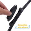 Frameless Universal Wiper Blade for Volkswagen Jetta - Multifunctional 6-Layer Design