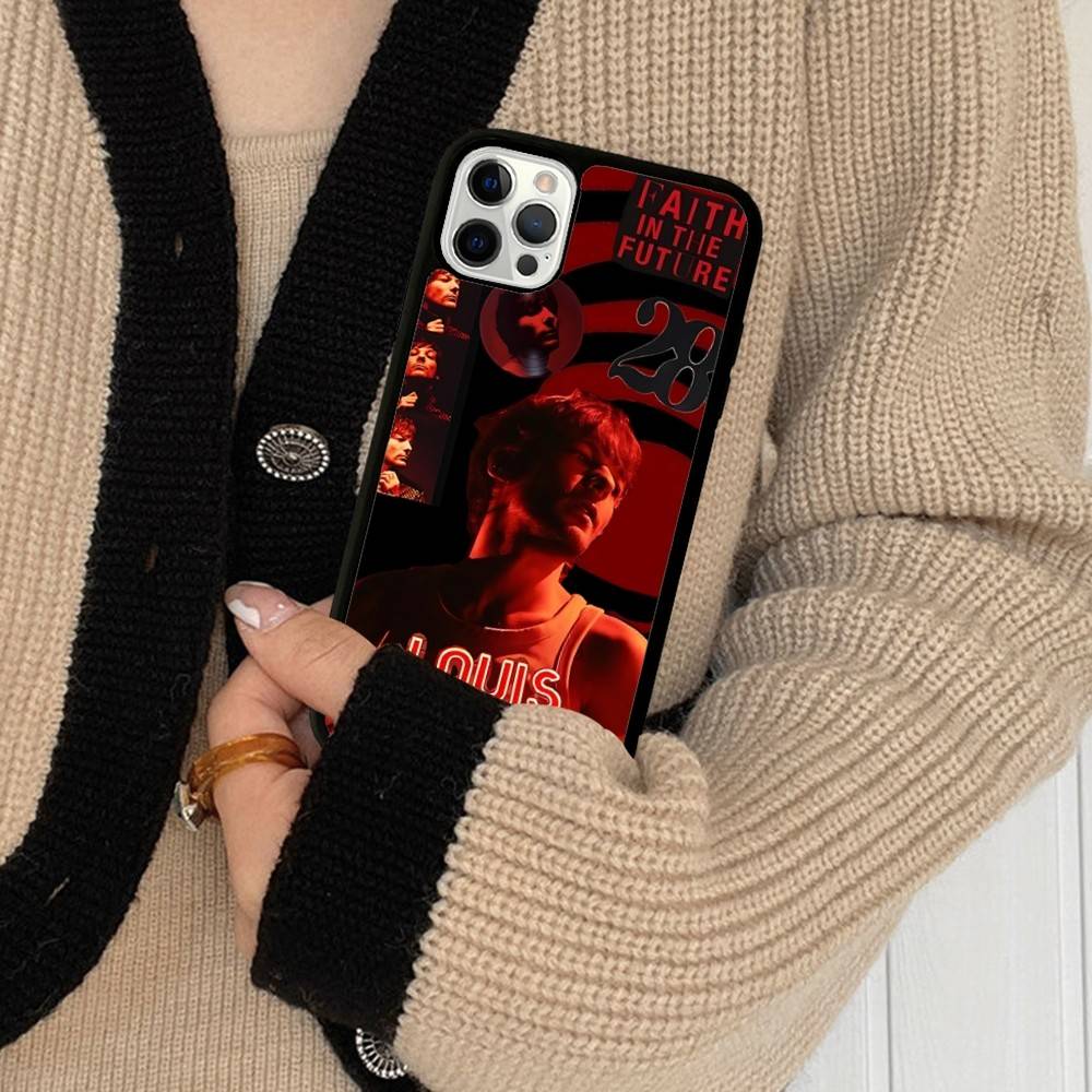 

L-Luis M-Miguel Singer PC+TPU Phone Case For IPhone 17 16 15 14 13 12 11 Pro Max Plus Kawaii Cartoon Cover iPhone 14 pro
