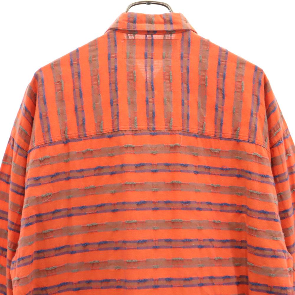 LONGUE DISTANCE 80s Vintage Made in France Overall handle Long sleeve shirt Men's Used