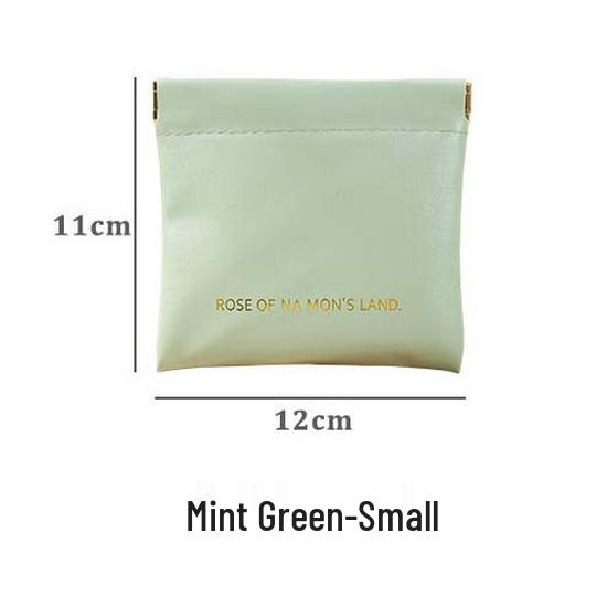 High-Value PU Pleated Cosmetic & Lipstick Travel Makeup Bag